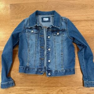SO Blue Jean Jacket Cropped Classic